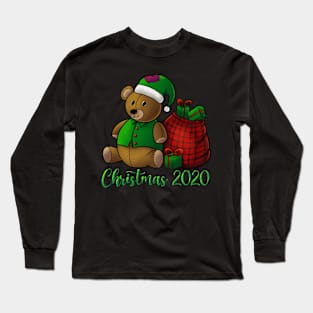 Holiday Stuffed Bear Christmas 2020 Long Sleeve T-Shirt